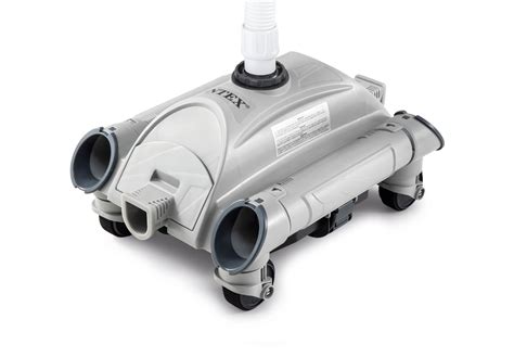 A pool vacuum operates very much like a conventional vacuum cleaner you use in the home. . Pool vacuum intex